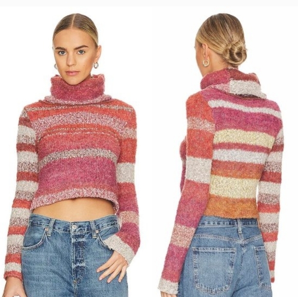Free People Sweaters - 'FREE PEOPLE' 'MY GIRL' SET-IN SLEEVE TURTLENECK SWEATER